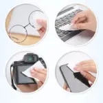 Anti Fog Wipes Specs Cleaner Pre-moistened & Antifog Lens Cleaning Eyeglasses Wipe with Microfiber Cloth, Individually Wrapped Lens Cleaner Wipes for Laptop, Computer, Phone (Pack of 1/100 Pc - Image 4