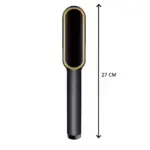 Hair Straightener Brush with Keratin Ceramic Coating Fast Heating, Adjustable Temperature, Anti-Frizz Design - Image 4