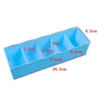 Clear Plastic Dividers Storage Tray Organizer Box Multigrid Jewelry Beads Craft Storage Case - Image 4