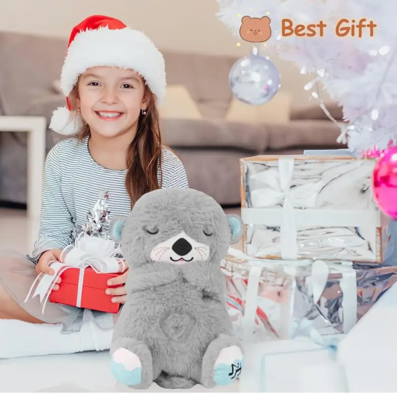 e8EJZTw3LLtYPScss9vUX0l1bSj663Ek5KHuJRxb.webp Portable Breathing Teddy Bear Soft Toy Plush Sound Machine, Baby Gift with Music, Lights & Breathing Motion Infant Toys for Newborns, Soft Breathing Stitch Teddy - Image 1