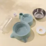 Double Pet Feeding Bowl with Water Dispenser - Image 4