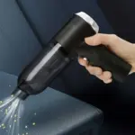 3 in 1 Mini Car Vacuum  Wireless, Rechargeable, Blower & Dust Cleaner for Car, Home & Keyboard - Image 4