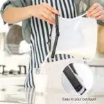 Eco-Friendly Food Storage: Reusable Silicone Bags (3-Pack) - Leakproof & Safe - Image 2