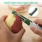 2-in-1 Multifunctional Peeler & Fruit Knife - Image 2