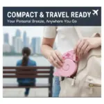 Desktop USB Mini Fan – Cute Bright Color - Image 5
