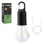 Rechargeable Camping Lights for Tents LED Camping Tent Lantern 3 Lighting Modes Tent Lamp Portable Emergency Camping Lights with Clip Hook for Camping Hiking Fishing, Backpacking (1 Pc) - Image 5