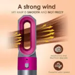 5 in 1 Hot Air Hair Dryer Brush – Multifunctional Styler with Detachable Heads for Drying, Straightening & Curling (1000W). - Image 5