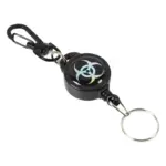 Safety Anti-Lost Retractable Keychain with Steel Wire  Compact & Durable