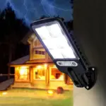 High-Power Solar LED Street Light with Motion Sensor & Remote Control - Image 5
