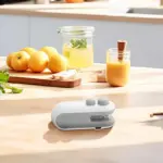 Mini Bag Sealer, 2 in 1 Seal & Cutter Heat Sealers, TYPE-C USB Charging Portable Bag Reseller, Handle Food Sealer, Sealing Machine for Food Storage Plastic Bags Snacks Keep Food Fresh - Image 3