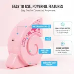 Desktop USB Mini Fan – Cute Bright Color - Image 4