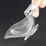 Manual Lemon Slice Squeezer, Portable Transparent Fruit Juicer, Orange Citrus Manual Bird Shape Hand Juicer for Orange Lemon Lime,for Kitchen (Color Box) - Image 2