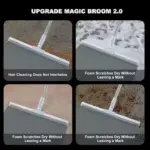 Magic Silicone Broom Sweeper with Extendable Handle - Image 4
