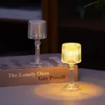 Portable Crystal LED Table Lamp Elegant Decorative Light - Image 4