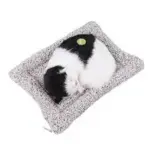 Cute Dashboard Decorative Sleeping Cat – Car Interior & Table Decor with Sound Effect - Image 3