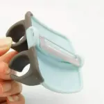 Hand Palm Peeler Fruit Hand Vegetable Peeler Potato with Rubber Finger Grip Kitchen Cooking Tool Cucumber - Image 3