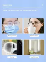 Anti Fog Wipes Specs Cleaner Pre-moistened & Antifog Lens Cleaning Eyeglasses Wipe with Microfiber Cloth, Individually Wrapped Lens Cleaner Wipes for Laptop, Computer, Phone (Pack of 1/100 Pc - Image 5