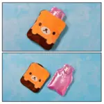 Brown Panda Print small Hot Water Bag with Cover for Pain Relief, Neck, Shoulder Pain and Hand, Feet Warmer, Menstrual Cramps. - Image 6