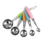 Stainless Steel Measuring Spoon Combo for Dry or Liquid/Kitchen Gadgets for Cooking & Baking Cakes/Measuring Cup Set Combo with Handles - Image 5