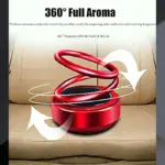 Solar Car Aroma Diffuser - 360 Rotating Air Freshener for Car, Home & Office - Solar Powered, Eco-Friendly Fragrance Diffuser - Image 5