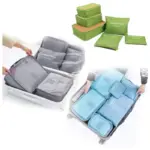 Waterproof Travel Packing Cubes Set 6 Pcs Organizer for Luggage, Laundry, and Storage - Image 2
