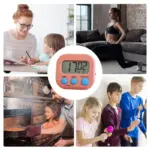 Digital Kitchen Timer Clear Big Digits 0-99 Min for Cooking Office Clock - Image 3