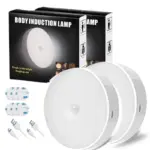 Motion Sensor Light for Home with USB Charging Wireless Self Adhesive LED Body Induction Lamp Sensor Light for Wardrobe Lights with Sensor Night Light for Cupboard Stairs (White) - Image 8