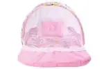 Pink Cotton Mosquito Net for Newborns - Image 4
