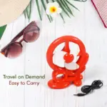 CART SHAPE MINI FAN USB POWERED PORTABLE USB MINI COOLING FAN (Battery Not Include) - Image 3