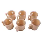 Elegant Heart Design Mini Tea & Coffee Mug Set With Handle Ml Small Cup Set For Home | Flexible, Easy Release, Kitchen Use, Elegant - Image 5
