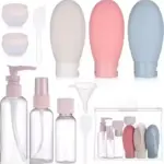 Travel Bottles Set, Leak Proof Silicone Containers for Toiletries, 10 Pack
