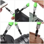 32-in-1 Mini Screwdriver Bits Set with Magnetic Flexible Extension Rod - Image 6