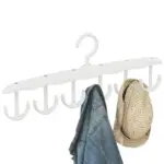 Tank Top Hanger, 12-Hook Space Saving Hanger, Capacity Rotatable Wood Space Saving Hanger Closet Organizers and Storage for Dorm & Apartment for Tank Top - Image 4