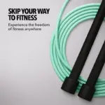 Speed Skipping Rope With Foam Padded Handles Ã‚â‚¬â€œ Ideal For Cardio | Flexible, Easy Release, Kitchen Use - Image 4