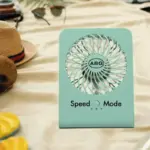 Portable Desk Fan Big Table Fan3 Step Speed Setting Fan Personal Desk Fan Suitable For Office , School & Home Use (Battery Not Include) - Image 2