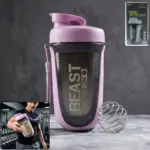 Premium Gym Shaker Bottle Ml Approx Leak Proof Protein Shaker With Mixing Ball Bpa Free Sports Water Bottle For Fitness Gym Workout Protein Shake | Reusable, Leakproof, Portable, Dai
