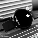 Top Trendy Touch Screen Digital Watch | Green LED, Black Round Dial, Rubber Strap, Unisex Casual Watch. ( black, Standard )